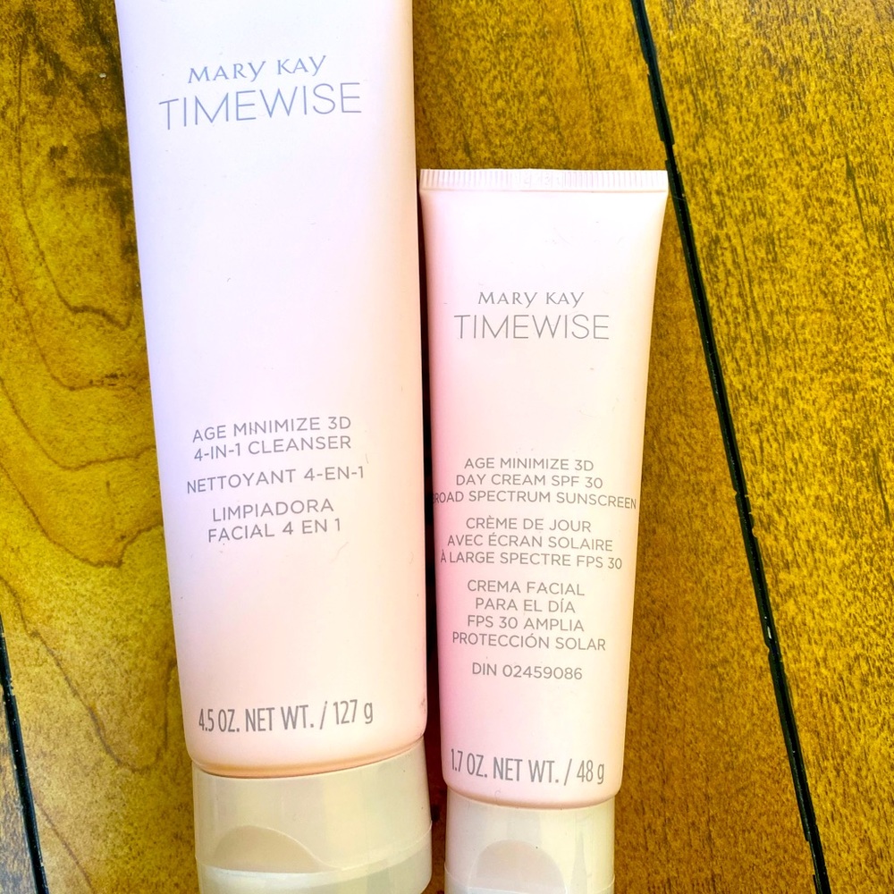 Mary Kay Timewise Cleanser and Day Cream